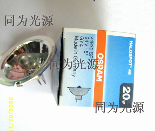 供应OSRAM 41930SP 24V 20W显微光学灯泡